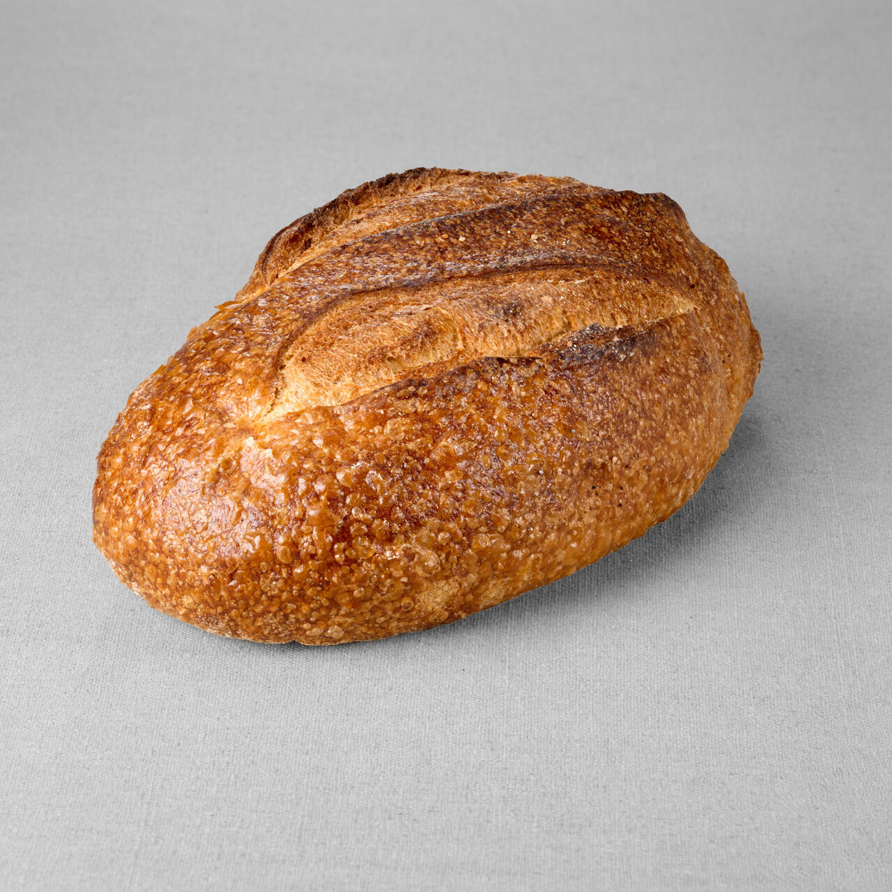Grand pain issu d'une farine de blé blanche non moulé au pur levain naturel