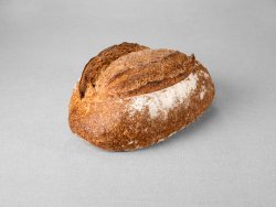 Grand pain issu d'une farine de blé complète non moulé au pur levain naturel